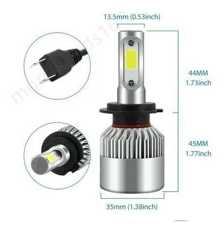 Kit Led Cree S6 32000 Lumens H4 H1 H7 Hb4 H3 H11 H8 Envios