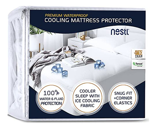 Protector De Colchón Nestl Cooling, Tamaño Queen Size Mattre