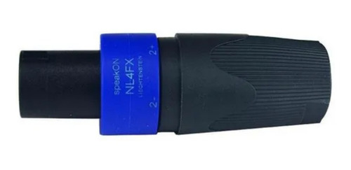 Kit 5 Conector Speakon Femea 4 Polos Com Trava Nl4fx Neutrik