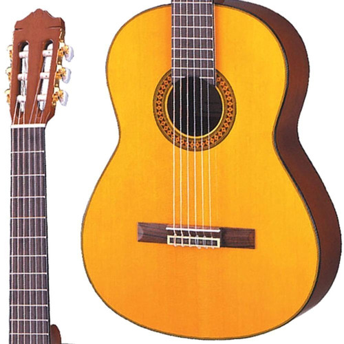 Violão De Nylon Yamaha C80 Natural Regulado