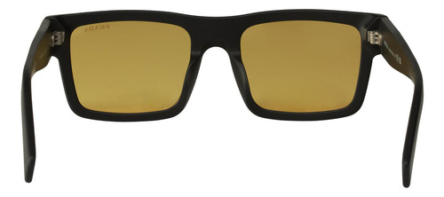 Prada Spr 19ws 1bo-0b7 Square Shape Black Matte Ambar (Usado)