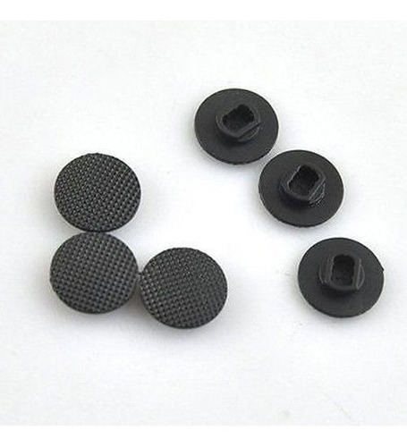 3pcs Del Joystick Analógico Negro Palo Tapa Cubierta Botón D