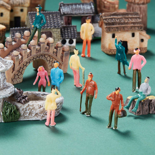 Figuras Gejoy Para 200 Personas, Maqueta De Trenes A Escala