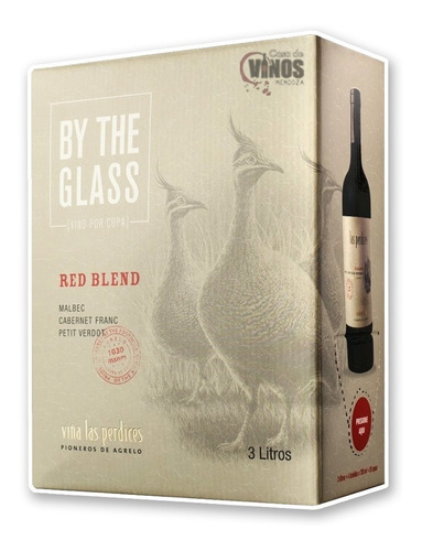 Vino Las Perdices Bag In Box Red Blend 3 Litros