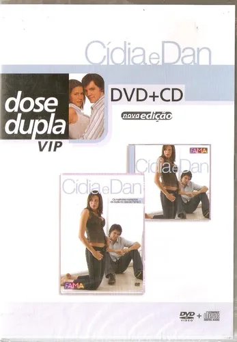 comprar Dvd + Cd Cidia E Dan Dose Dupla Vip 