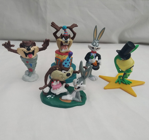 5 Figuras Looney Tunes 1995 Applause Vintage Warner Bros