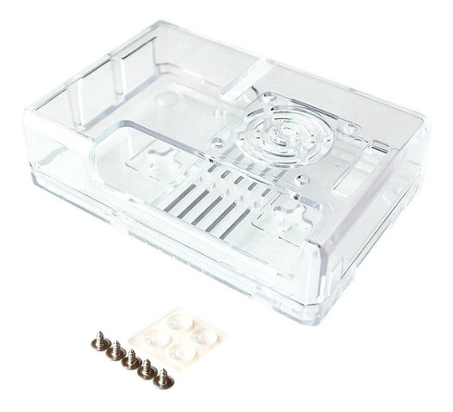 Caja Plastica Abs Raspberry Pi 2/3/3b/3b+ Transparente Case