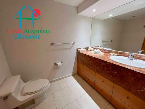 Cad Playamar Diamante T2 501. Depa De Playa Con Terraza Y Vista Al Mar