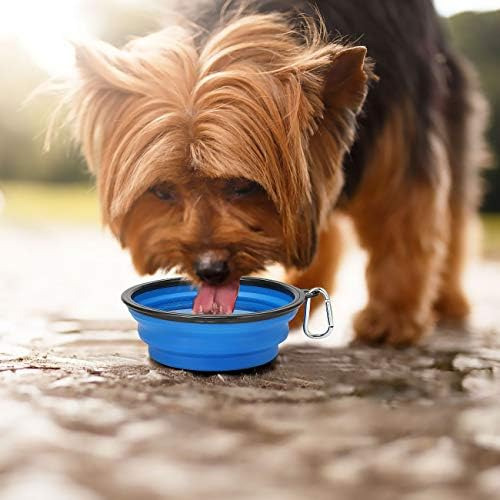 Kytely - Cuencos Plegables Grandes Para Perros, Paquete De 2