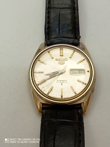 Relógio Seiko 5 Automatic 6119 - 8083 Usado De Coleção