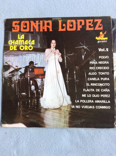 Lp Sonia Lopez La Chamaca De Oro
