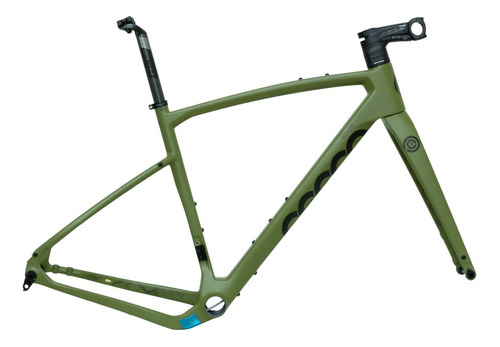 Quadro Ceepo Rindo Aero Gravel Matte Green / Black