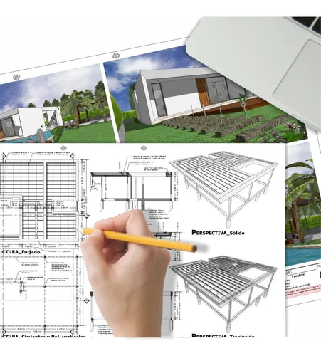 Plano De Casa Minimalista Medidas Diseño Color 70m2