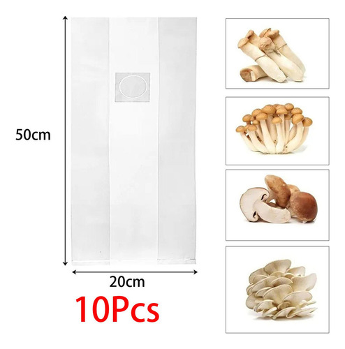 20 Bolsas Compatible Con Cultivo De Hongos, Bolsas De Para