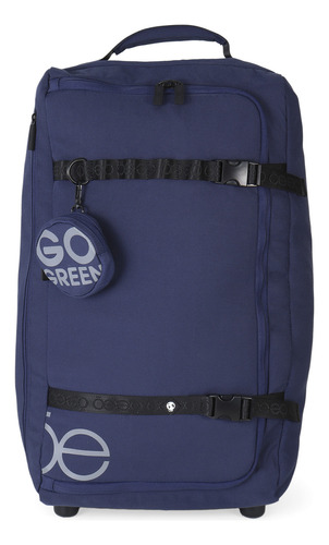 Duffle Bag Cloe Para Hombre Mediano 24 Material Reciclado Color Azul marino