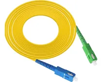 Comprar Kit 100cordão Óptico Simplex Monomodo Sc\u002Fupc X Scapc  3.0mm 