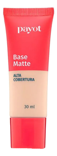 Payot Base Matte Alta Cobertura 30ml - Cor 1