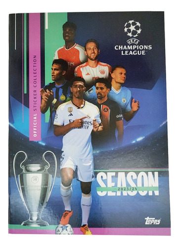 Álbum Figuritas Uefa Champions League 23-24 Cromy Club