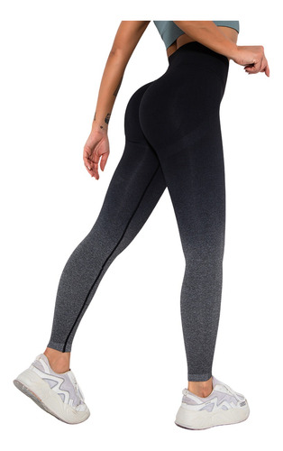 Leggins Deportivos Para Mujer Levanta Gluteos Bicolor