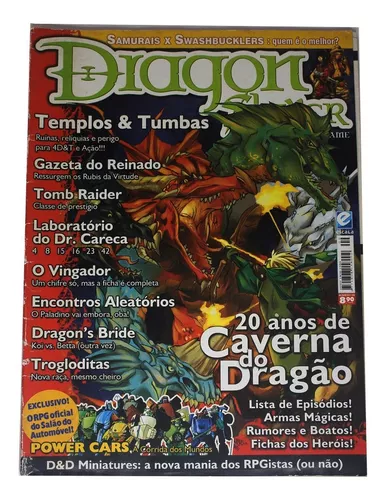 Dragão Brasil Rpg Kit C/4 Revistas N°93/94/98/99