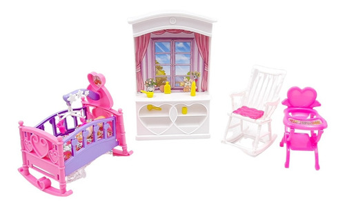 Juego De Living Sofa Para Muñecas De Niñas