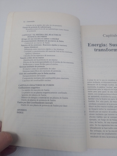 Libro Fundamentos De Ingeniería Nuclear Thomas J. Connolly (Usado)