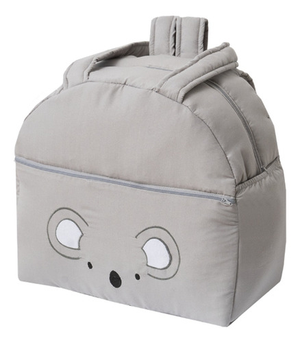 Pañalera Para Bebe Bolsa O Back Pack Baby Koala Gris Amplia