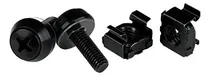 Comprar Startech. Taa (cabscrew1032) - Juego De 50 Tuercas Y Tornillos De Jaula Para Servidor Con Arandelas - Kit De Hardware De Montaje En Rack - Clip De Gabinete De Equipo De Ti \u002F Tuercas Cautivas Y