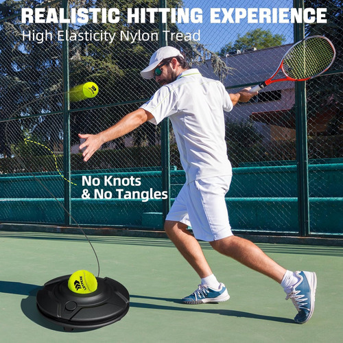 Conjunto De Entrenador De Tenis Portátil Para Adultos Y Niño