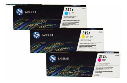 Toner Tinta Hp 312a Original Impresora Impresión Computación