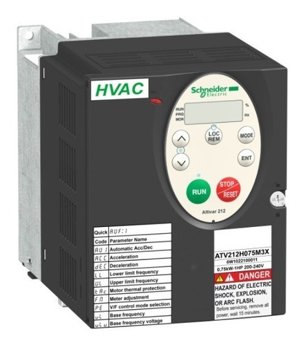 Atv212hu22n4-variador 2,2kw 3hp 480v Tri Cem Ip20 Schneider