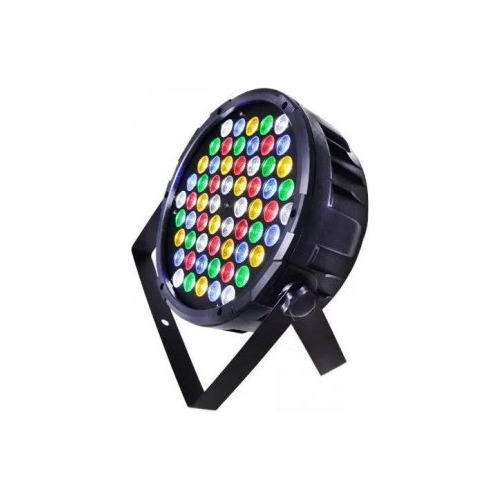 20 Canhão Refletor Par 64 Slim Rgbwa 60 Led 5w + Mesa Dmx192