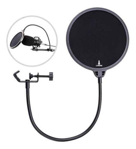 Pop Filter Anti Puff Ruido Espuma Microfone Condensador