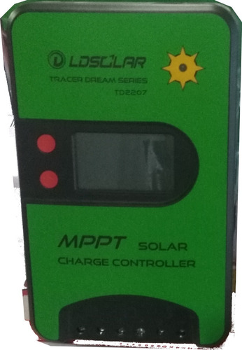 Regulador Solar Mppt Max 20a 12v 24v Td2207 