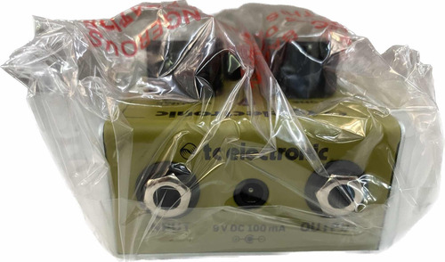 Pedal Guitarra Tc Electronic Cinders Overdrive Novo Original