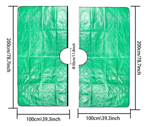 Weed Block Gardening Mat Pro Weed Control Garden Cloth Para
