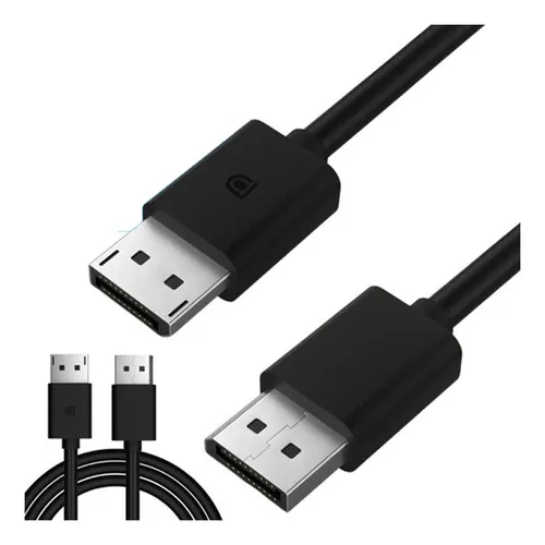 comprar Cable Dp Displayport de 1,2 a 1,80 metros, 4K, Freesync Gsync, 144 Hz