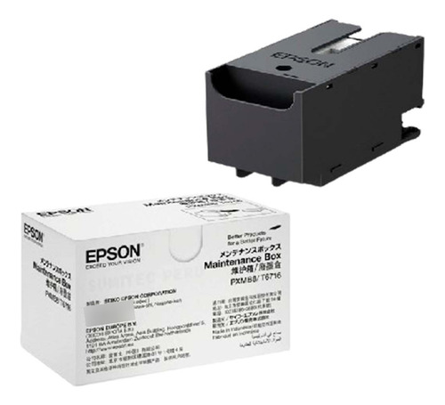 Caja De Mantenimiento Epson T6712 Workforce 6090/6590/r8590