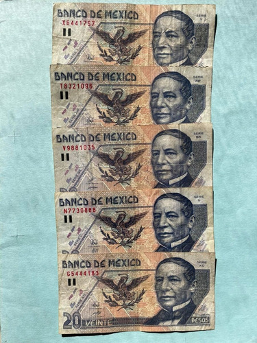 Billete D Papel 20 Pesos Miguel Hidalgo Coleccionable Regalo