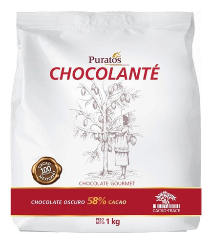 Chocolanté Gourmet Semiamargo 58% Cacao Puratos 4013140