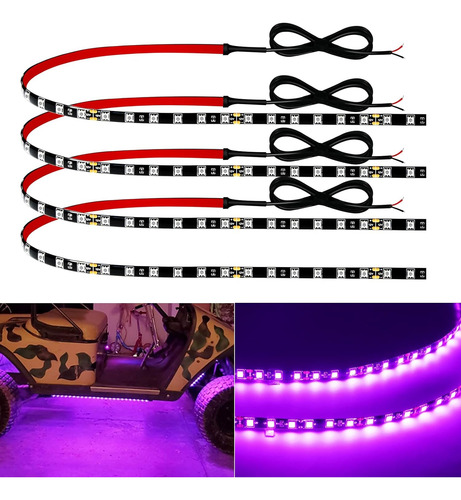 Keiurot Tira De Luces Led Para Coche 24 Conectable...