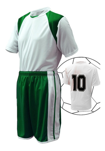Camisa Calção Meião Fardamento Uniforme De Futebol - Kit 11