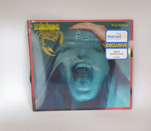 Cd Scorpions Rock Believer Lenticular Walmart Original 