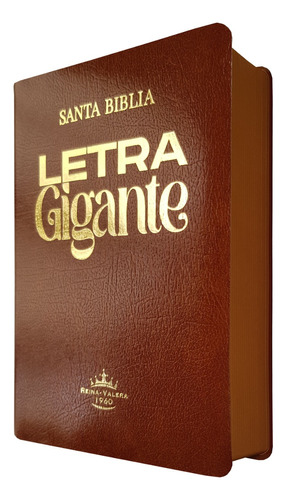 Biblia Rvr 1960 Letra Gigante 14 Puntos Concordancia Café