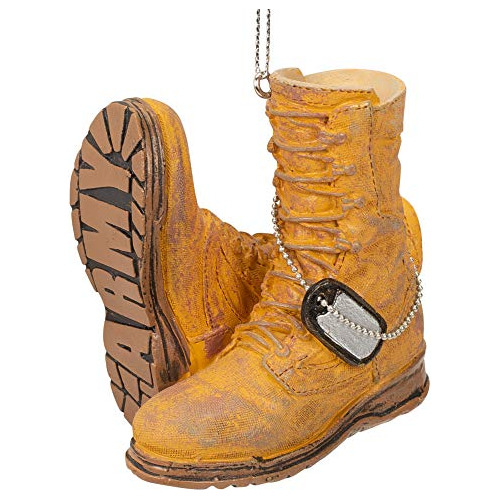 Midwest Cbk Army Boot Military Brown Resin Stone 3 X 3 ...