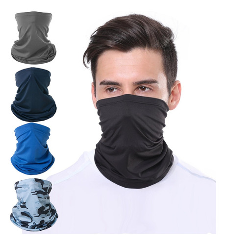 5pc Elasticidad Bandana Mascara Bufanda Motociclista Tactico