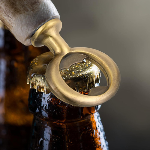 Abridor De Botellas De Metal En Blanco De Acero Inoxidable P