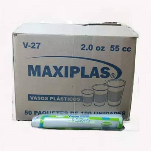 Vasos Plásticos Maxiplast V27