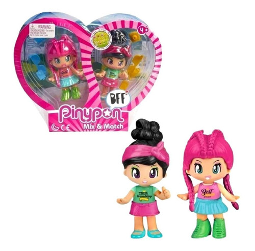 Pinypon Mejores Amigas - 2 Muñecas Con Accesorios - P3