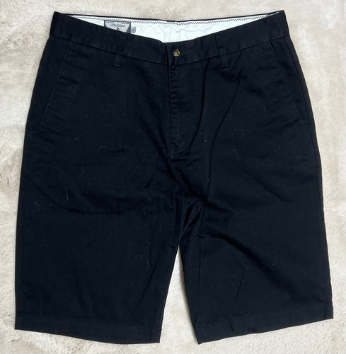 Short Bermuda Para Hombre Talla 31 Volcom Negro (Usado)